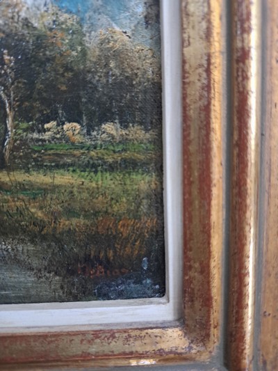 27116095d - Narcisse Virgile Diaz de la Pena, 1807 Bordeaux-1876 Menton, Summery woodland landscape ...