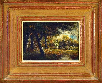 27116095k - Narcisse Virgile Diaz de la Pena, 1807 Bordeaux-1876 Menton, Sommerliche Waldlandschaft ...