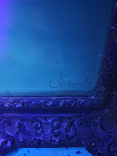 27116106i - Carl Schuch, 1846-1903 Vienna, staircase in Olevano, 1875, inscribed #´Olevano 1875#´, a ...