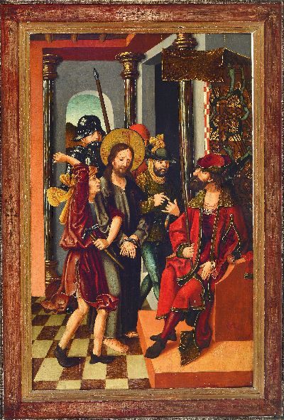 27116107k - Maler wohl aus der Gefolgschaft des Meisters des Wiener Schottenaltars, um 1480-1500, ...