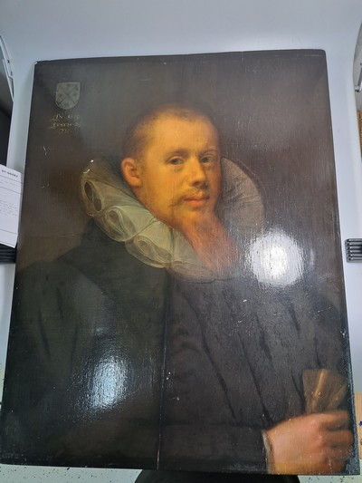 27116111a - Gortzius Geldorp, 1553 Leuven-1618 Köln, Porträt eines 29jährigen Mannes mit Bart und ...