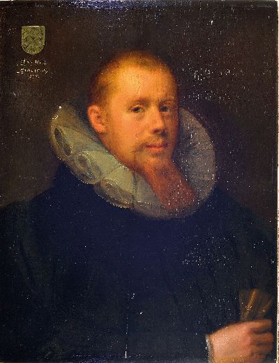 27116111k - Gortzius Geldorp, 1553 Leuven-1618 Köln, Porträt eines 29jährigen Mannes mit Bart und ...