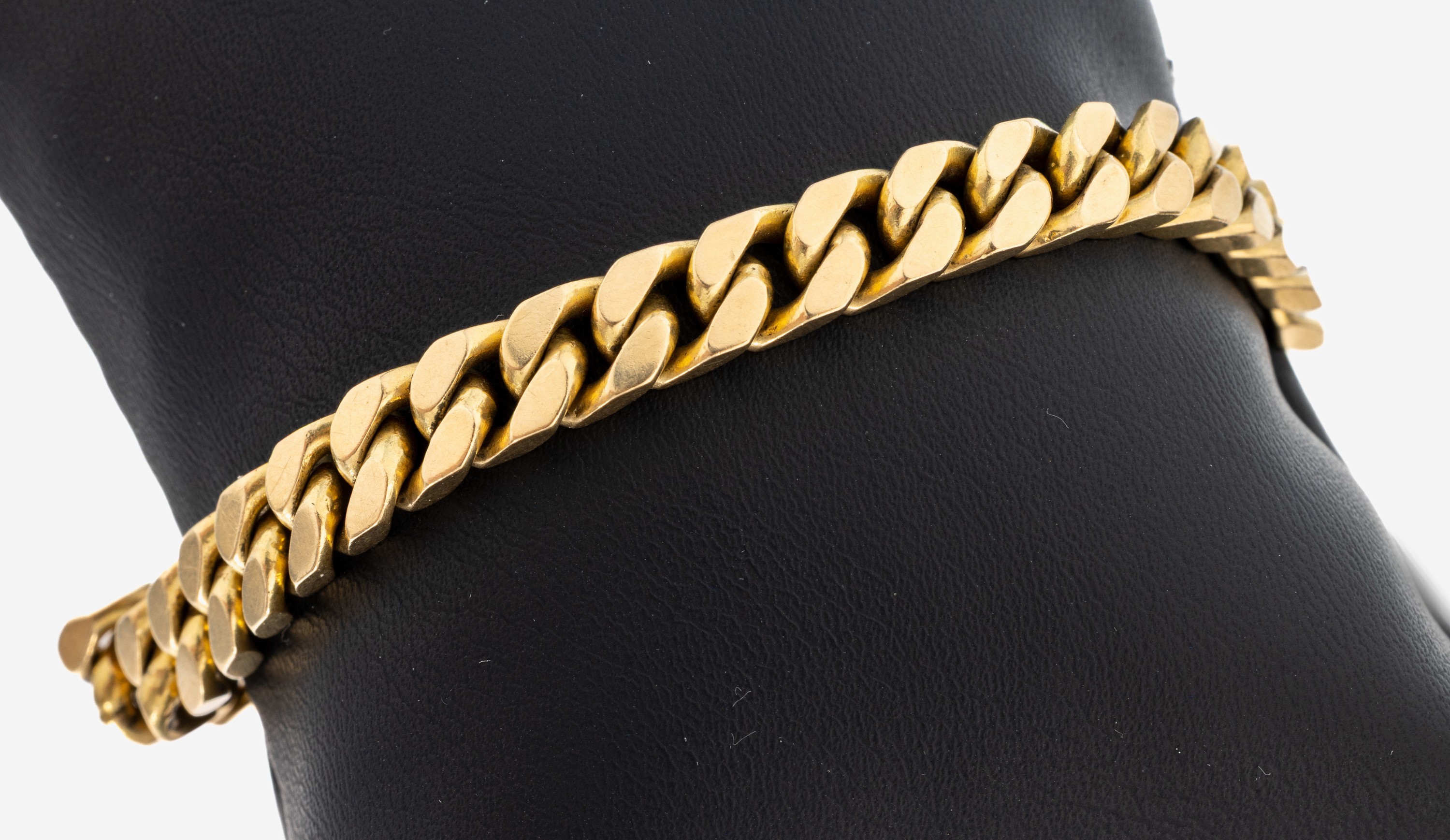Image 27116322 - 18 kt Gold Armband, GG 750/000, schwere qualitätvolle Verarbeitung, L. ca. 20.5 cm, ...