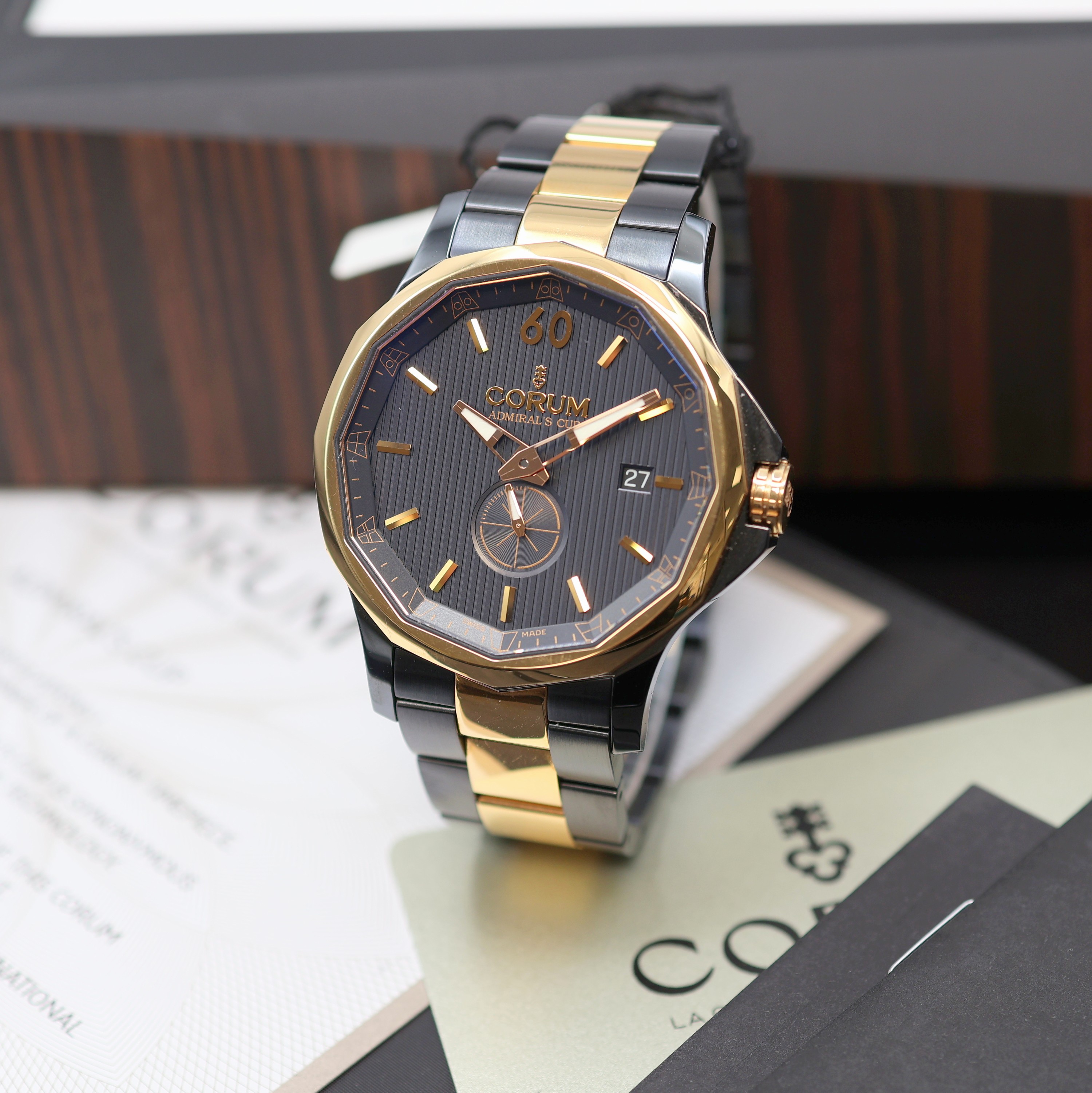 Image 27116351 - CORUM Admiral´s Cup Legend ungetragene auf 100 Stück limitierte Herrenarmbanduhr ...