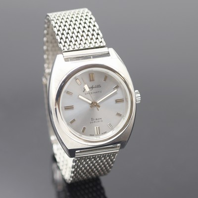 27116303b - GLASHÜTTE Spezimatic Armbanduhr Serie Bison im neutralen Stahlgehäuse, Automatik, Werk ...