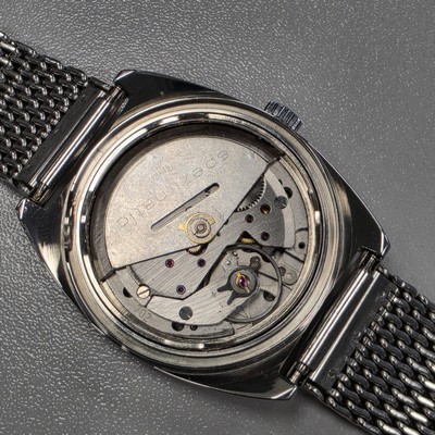 27116303f - GLASHÜTTE Spezimatic Armbanduhr Serie Bison im neutralen Stahlgehäuse, Automatik, Werk ...