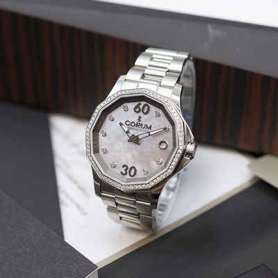 Image CORUM Admiral´s Cup Legend 38 unworn wristwatch reference 082.101.47/F149 PK11, self ...