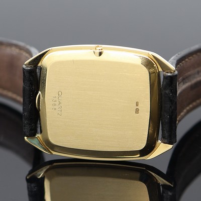 27116350d - OMEGA Armbanduhr in GG 750/000 Referenz 191.0079, Schweiz 1980er Jahre, 2-teil. Geh., ...
