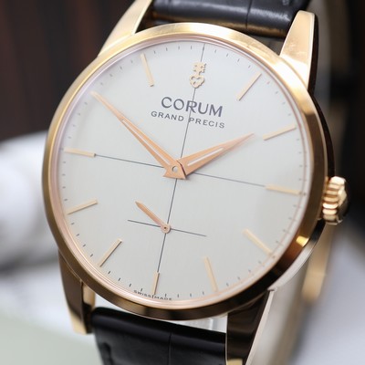 27116452a - CORUM Grand Precis ungetragene auf 100 Stück limitierte Herrenarmbanduhr Referenz ...