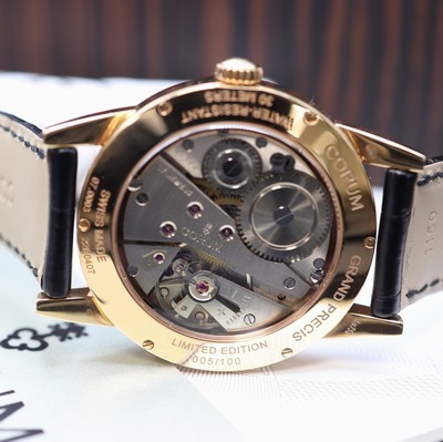 27116452f - CORUM Grand Precis ungetragene auf 100 Stück limitierte Herrenarmbanduhr Referenz ...