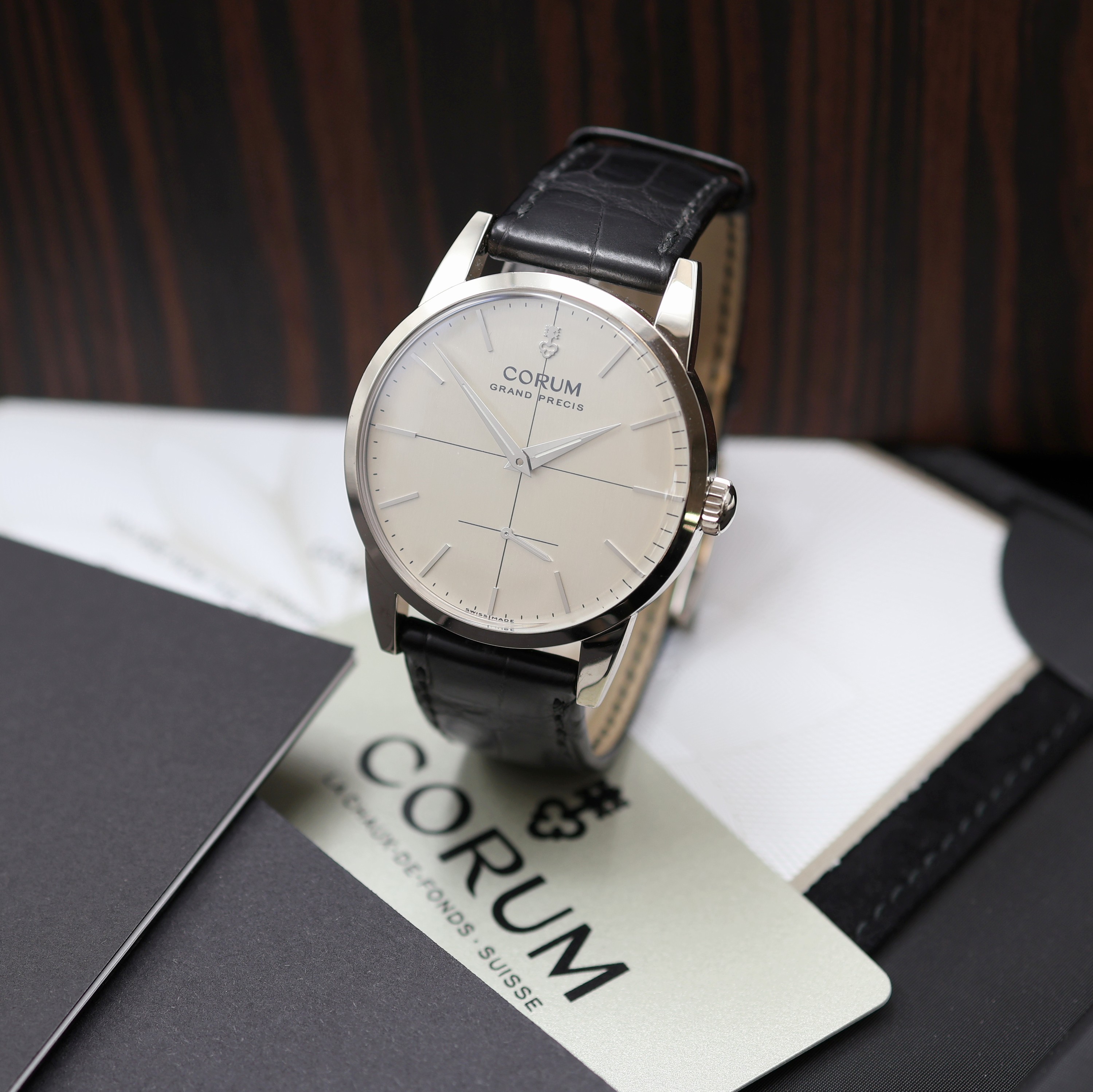 Image 27116509 - CORUM Grand Precis ungetragene auf 50 Stück limitierte Herrenarmbanduhr Referenz ...