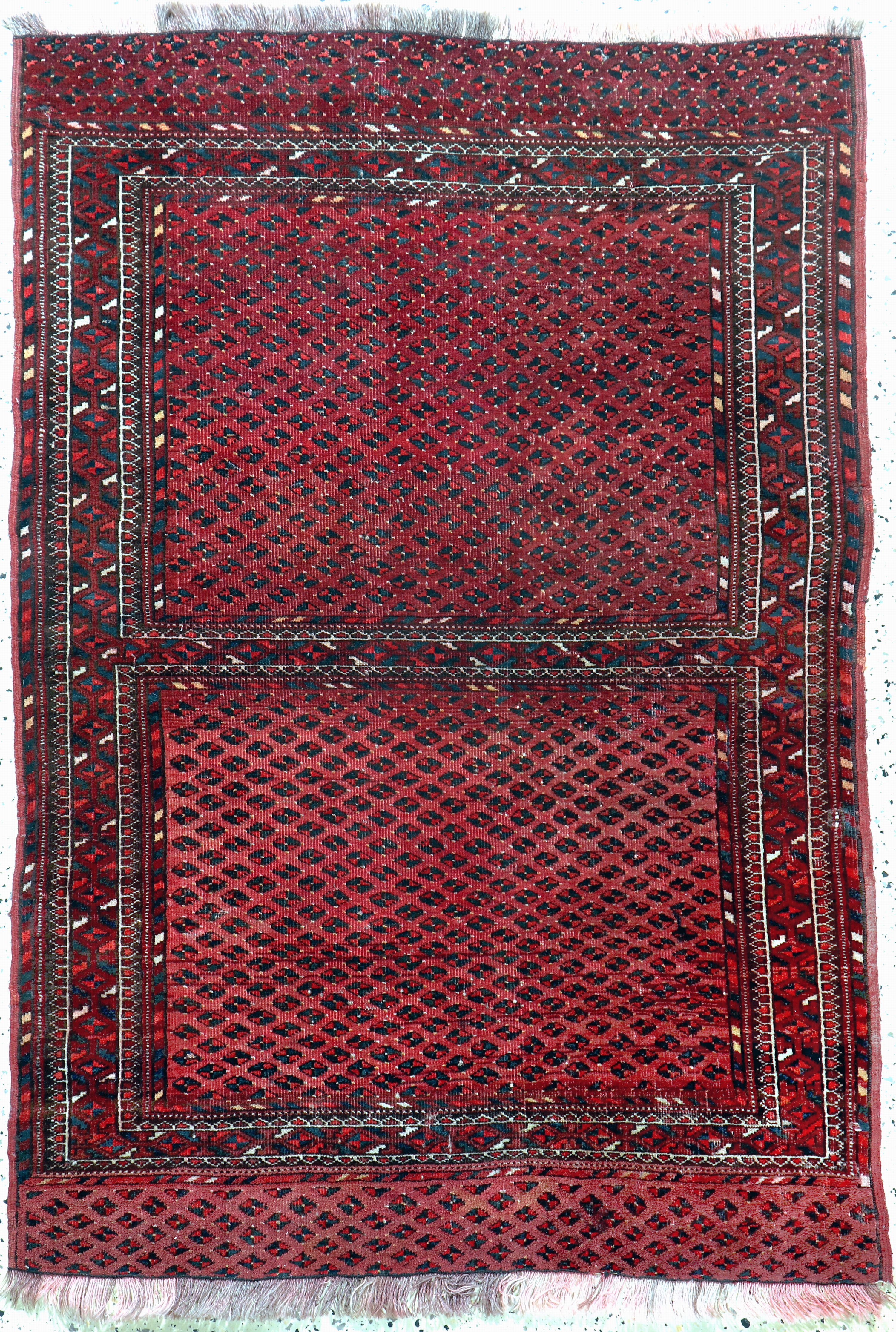 Image 27116523 - Yomud antik, Turkmenistan, um 1900, Wolle auf Wolle, ca. 150 x 105 cm, EHZ: 3 ...