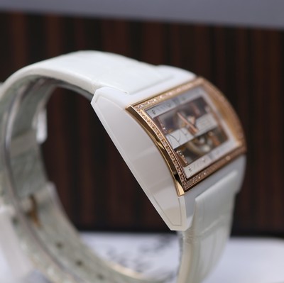 27116504c - CORUM Ti-Bridge Lady ungetragene Damenarmbanduhr Referenz 007.129.51/0009 0000, ...