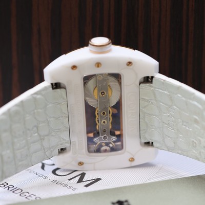27116504e - CORUM Ti-Bridge Lady ungetragene Damenarmbanduhr Referenz 007.129.51/0009 0000, ...