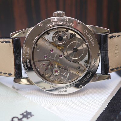 27116509e - CORUM Grand Precis ungetragene auf 50 Stück limitierte Herrenarmbanduhr Referenz ...