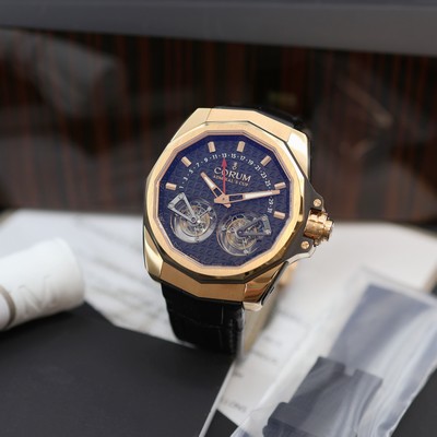 Image CORUM Admiral´s Cup AC-ONE 45 Double Tourbillon unworn gents wristwatch reference ...