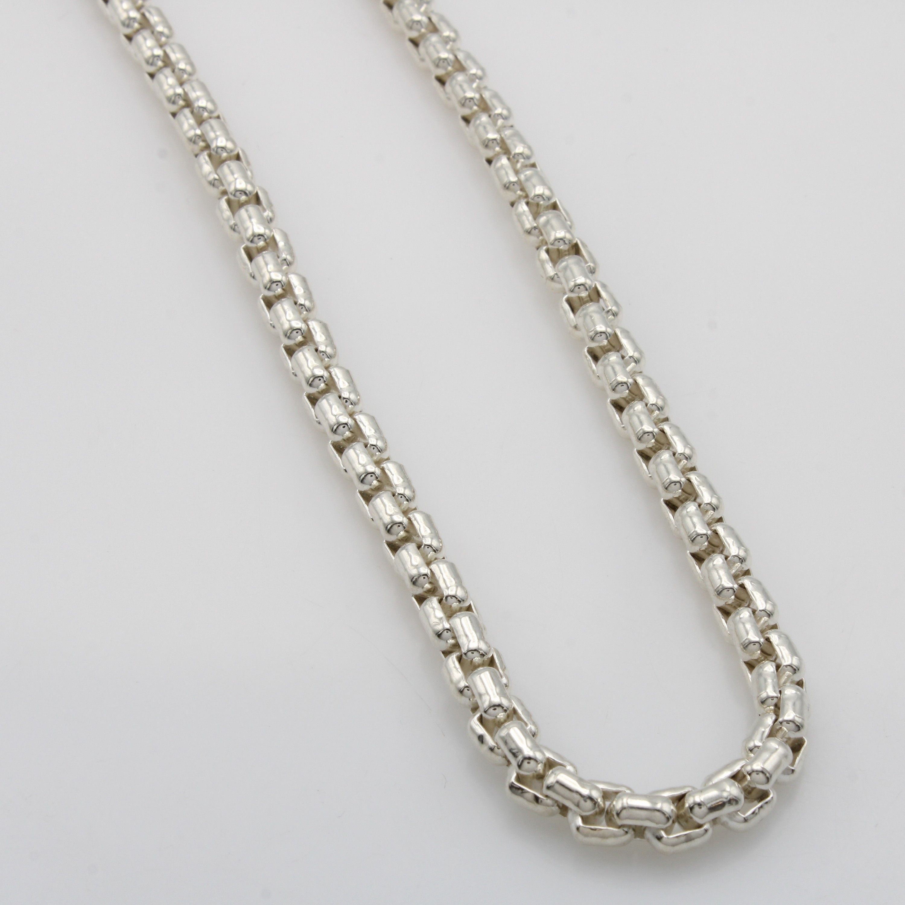 Image 27116683 - Ankerkette, 925er Silber, Karabinerschl., L. ca. 61 cm