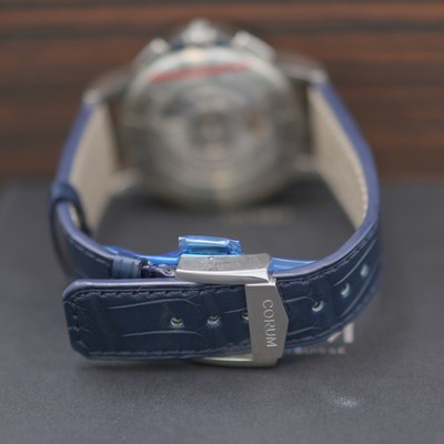 27116607c - CORUM Admiral´s Cup Legend ungetragener Armbandchronograph Referenz 984.101.20/0F01 ...