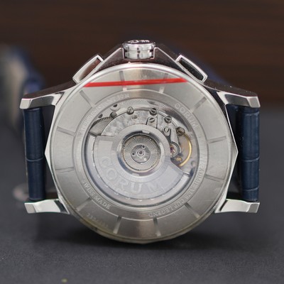 27116607e - CORUM Admiral´s Cup Legend ungetragener Armbandchronograph Referenz 984.101.20/0F01 ...
