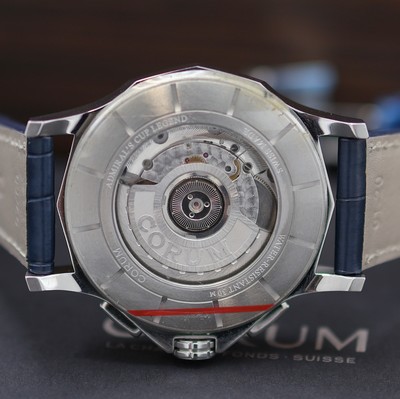 27116607f - CORUM Admiral´s Cup Legend ungetragener Armbandchronograph Referenz 984.101.20/0F01 ...
