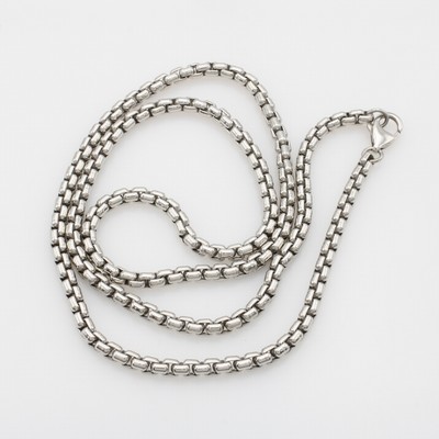 27116687a - Ankerkette, 925er Silber, Karabinerschl., L. ca. 60 cm