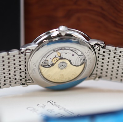 27117151e - BLANCPAIN Villeret Ultra-Slim ungetragene Herrenarmbanduhr Referenz 6651-1127-MMB, ...