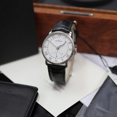 Image BLANCPAIN Villeret Ultra-Slim unworn gents wristwatch reference 6653Q-112755-B, self ...