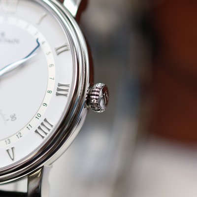 27117159b - BLANCPAIN Villeret Ultra-Slim ungetragene Herrenarmbanduhr Referenz 6653Q-112755-B, ...