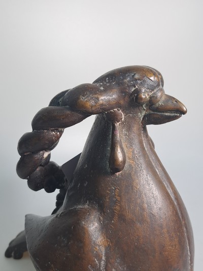 27117164c - Gernot Rumpf, 1941-2025 Kaiserslautern, Elwedritsche, Bronzeguß, signiert und dat. ...