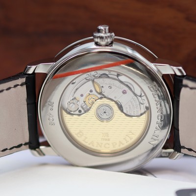27117165e - BLANCPAIN Villeret Demi-Fuseau ungetragene Herrenarmbanduhr Referenz 6660-1127A-55B, ...