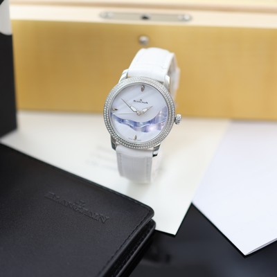 Image BLANCPAIN Riviere unworn ladies wristwatch reference 3400A-4544-55B, self winding, on ...