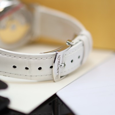 27117196c - BLANCPAIN Riviere ungetragene Damenarmbanduhr Referenz 3400A-4544-55B, Automatik, beids. ...