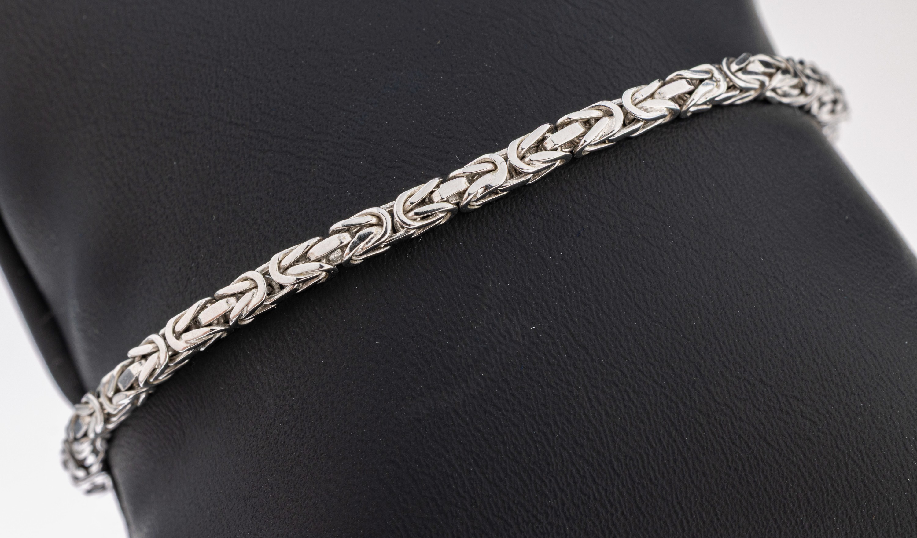 Image 27117224 - 14 kt Gold Königskettenarmband, WG 585/000,L. ca. 20.5 cm, ca. 12.3 g, Meistermarke BB ...