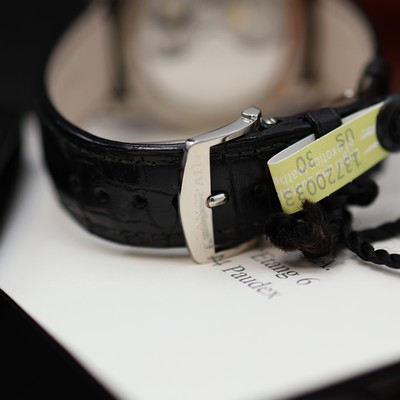 27117206c - BLANCPAIN Villeret Demi-Fuseau Horaire ungetragene Herrenarmbanduhr mit 8-Tagewerk in WG ...