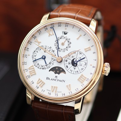 27117208a - BLANCPAIN hochfeine, astronomische Herrenarmbanduhr Calendrier Chinois Traditionel ...