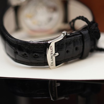 27117209c - BLANCPAIN hochfeines, ungetragenes Armbandtourbillon Villeret in WG 750/000 Referenz ...