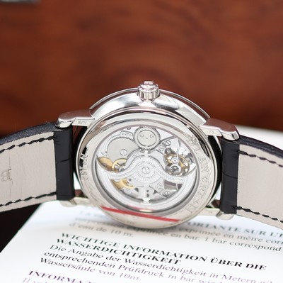 27117209d - BLANCPAIN hochfeines, ungetragenes Armbandtourbillon Villeret in WG 750/000 Referenz ...