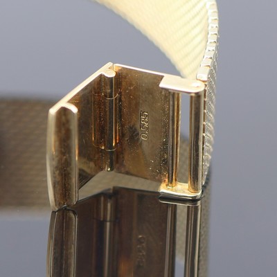27117252c - PRIOSA Herrenarmbanduhr in GG 585/000, Automatik, Deutschland/Schweiz um 1968, Boden ...