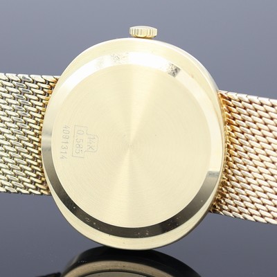 27117252e - PRIOSA Herrenarmbanduhr in GG 585/000, Automatik, Deutschland/Schweiz um 1968, Boden ...