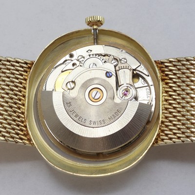 27117252f - PRIOSA Herrenarmbanduhr in GG 585/000, Automatik, Deutschland/Schweiz um 1968, Boden ...