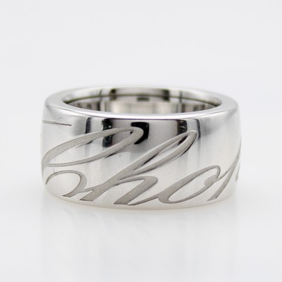 Image Chopard - Chopardissimo Ring, WG 750/000, RW ca. 55, Gew. 20.5 g, orig. Etui u. Papiere ...