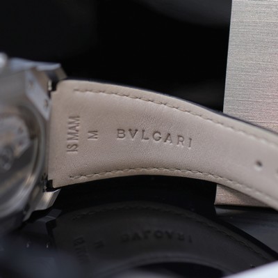 27117361d - BULGARI Octo ungetragene Herrenarmbanduhr mit springender Stunde Referenz BGO 38 Sr, ...