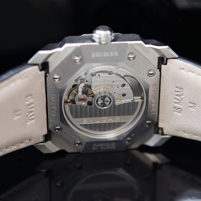 27117361e - BULGARI Octo ungetragene Herrenarmbanduhr mit springender Stunde Referenz BGO 38 Sr, ...
