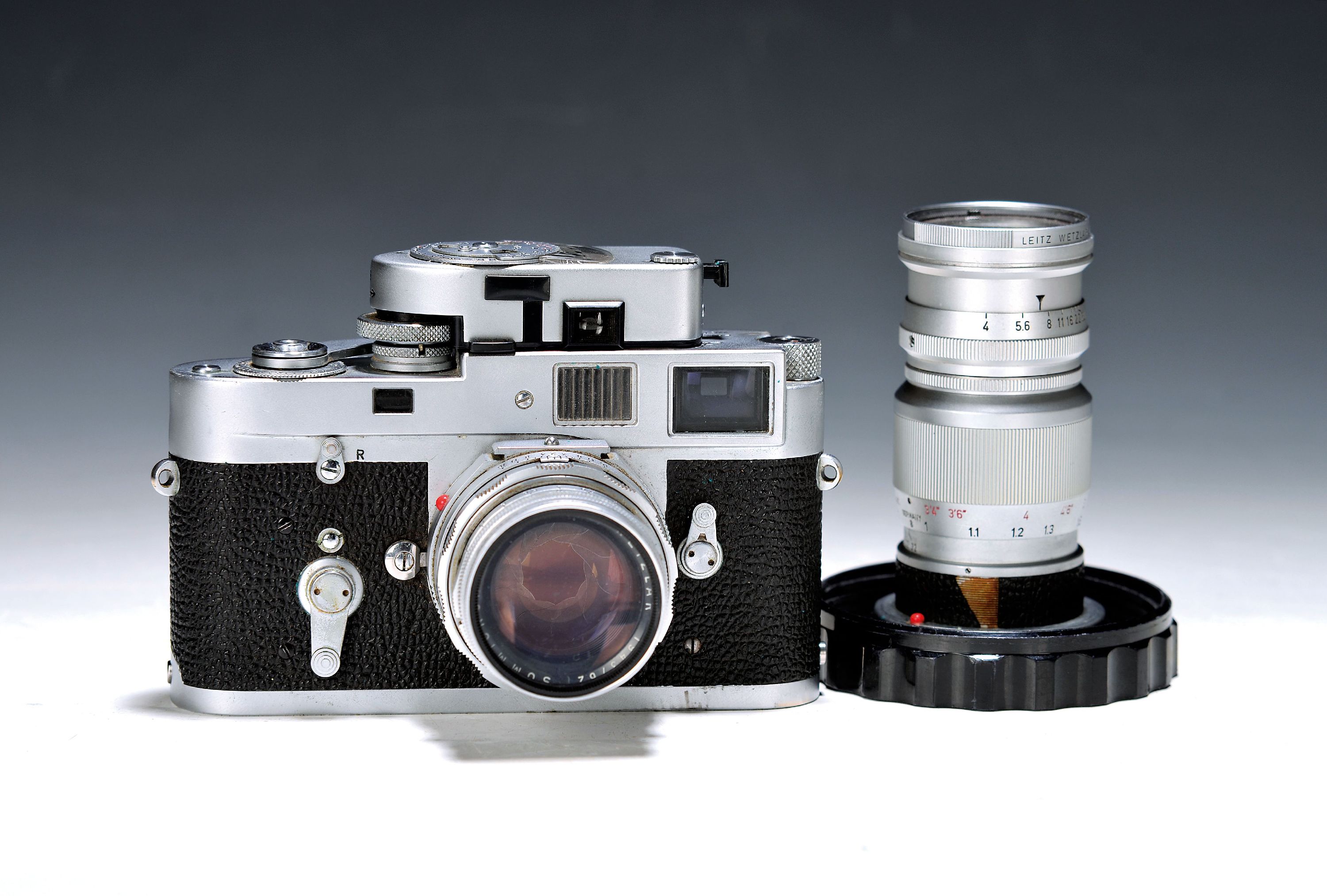 Image 27117461 - Leica M2, Bj. 1964, mit 2 Objektiven, Nr. 1092580, Objektive: Leitz ´Nah´-Summicron 1:2 ...