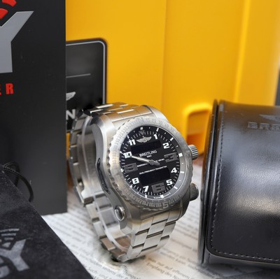 27117413a - BREITLING Herrenarmbanduhr Emergency II Referenz E76325, Schweiz um 2020, Chronometer in ...