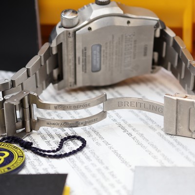 27117413f - BREITLING Herrenarmbanduhr Emergency II Referenz E76325, Schweiz um 2020, Chronometer in ...