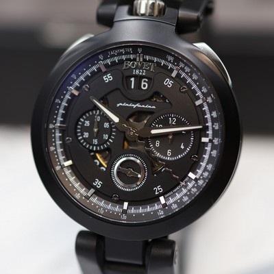 27117420a - BOVET Cambiano ungetragener Herrenchronograph Design Pininfarina Referenz CHPIN002, ...