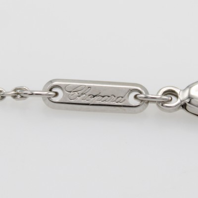 27117445a - Chopard - So happy Herzanhänger an Kette, WG 750/000, 3 Brill. in herzförm. Stein gef. ...