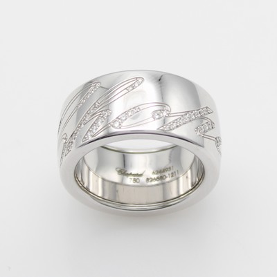27117456a - Chopard - Chopardissimo Ring mit Brillanten, WG 750/000, Brill. zus. ca. 0.28 ct feines ...