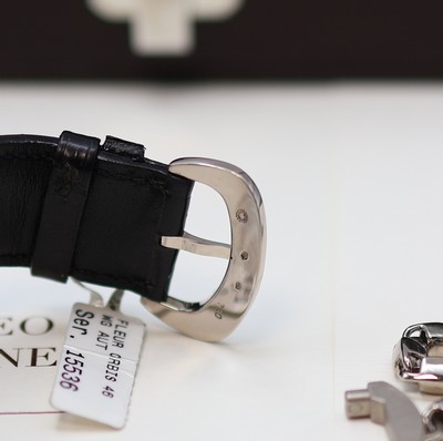 27117462c - BOVET Fleurier Amadeo Oris Mundi ungetragene Herrenarmbanduhr / Taschenuhr Referenz ...